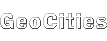 A floating geocities logo